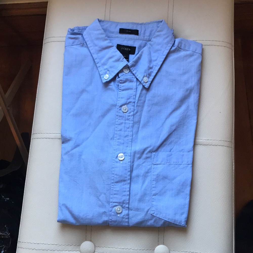 J.Crew Slim Washed Button Down Shirt